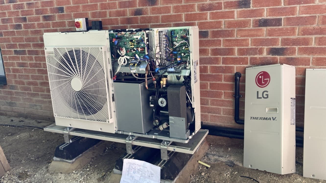 Completed plumbing and heating work — photo 1