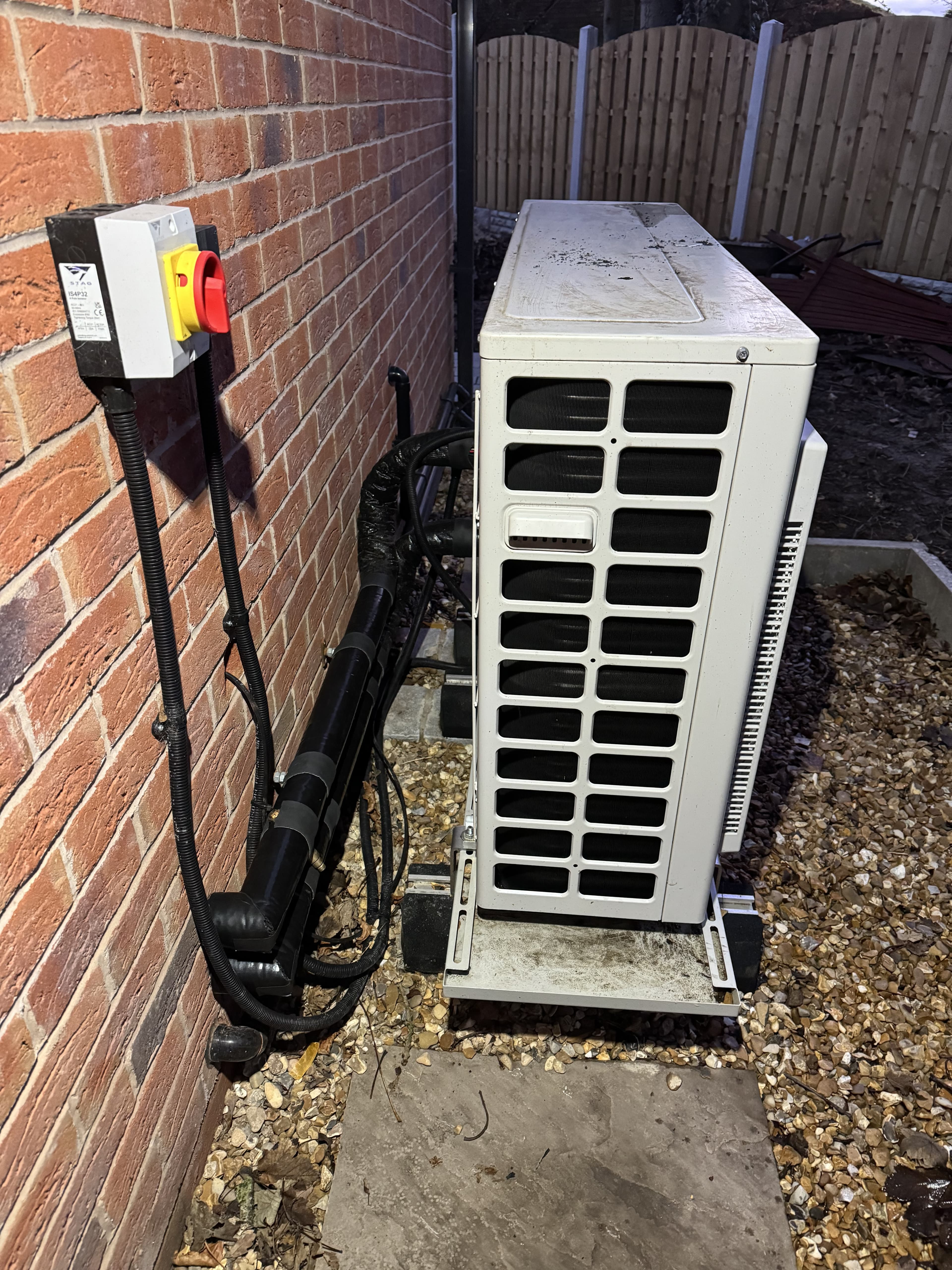 Plumbing and heating work