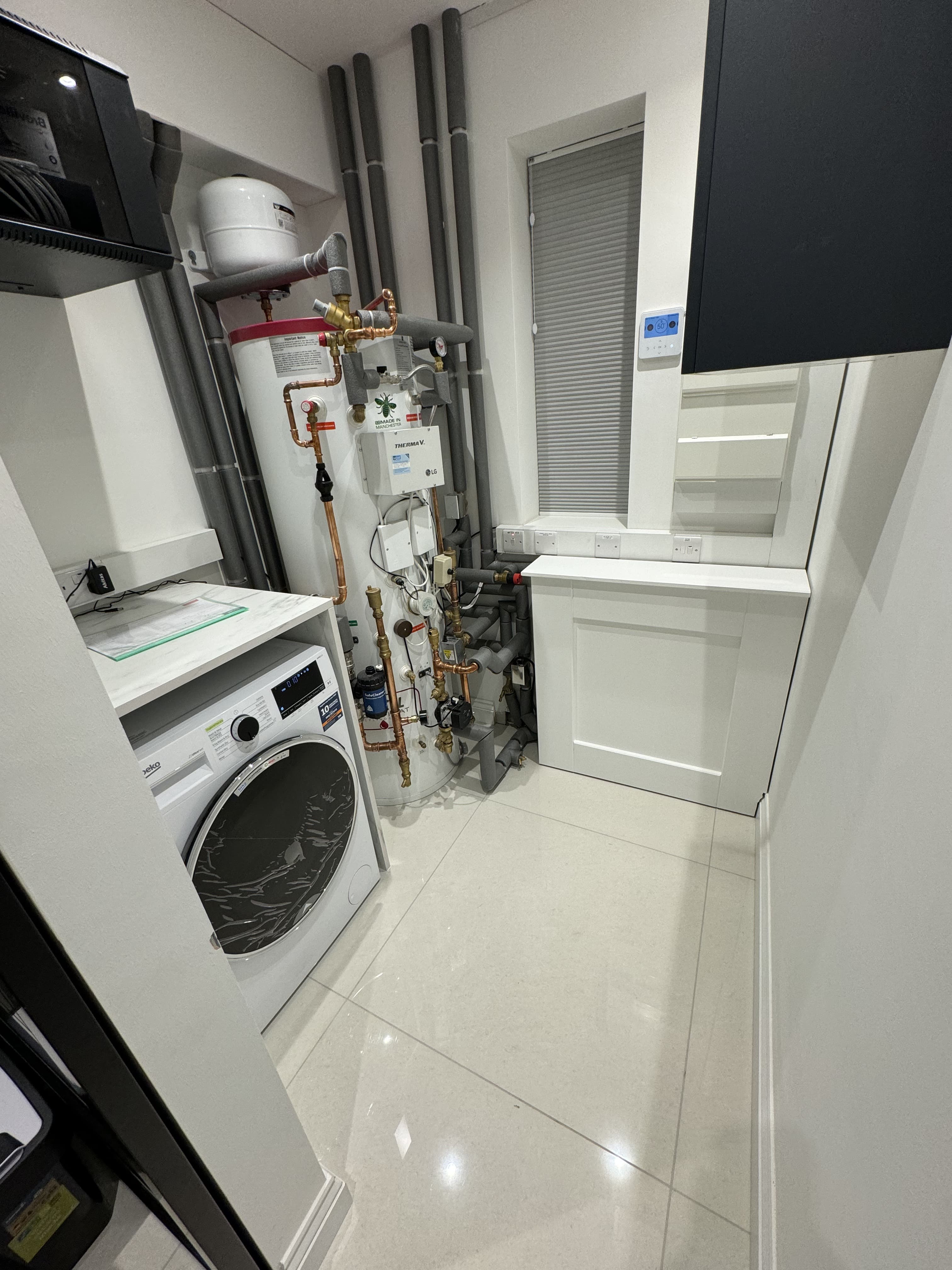 Air source heat pumps project by Chaps Plumbing and Heating