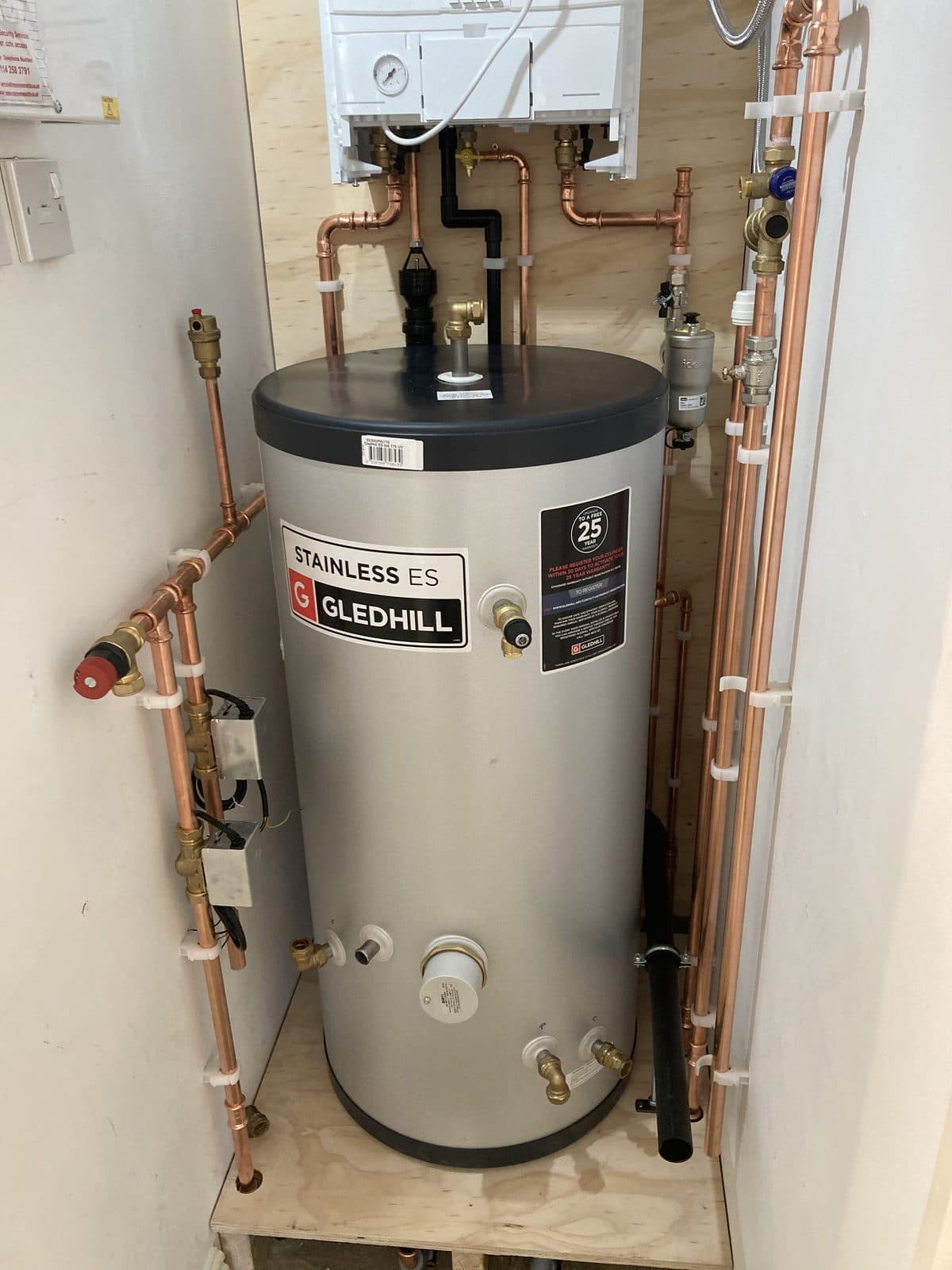 Completed plumbing and heating work — photo 3