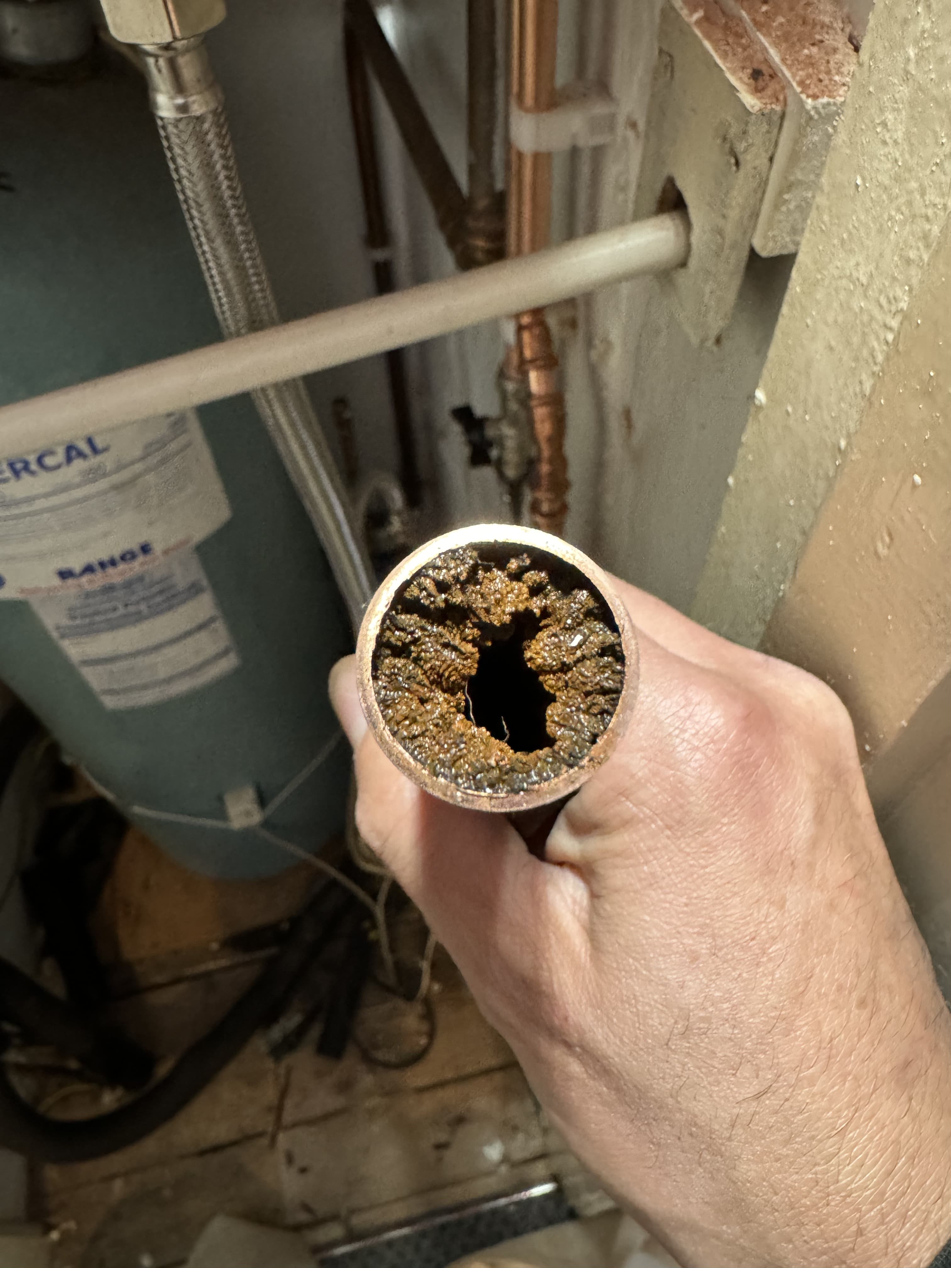 Plumbing and heating work